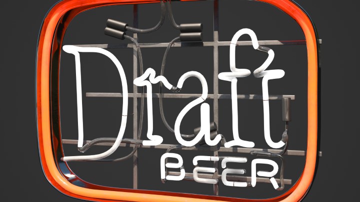 渲染模型_街道广告牌024