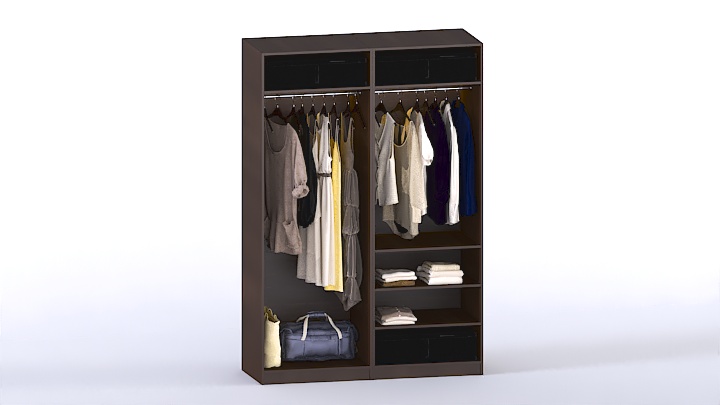 渲染模型_衣柜094