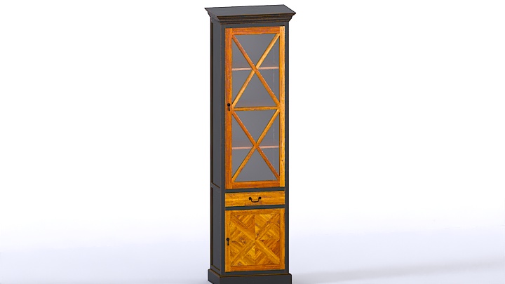 渲染模型_衣柜096