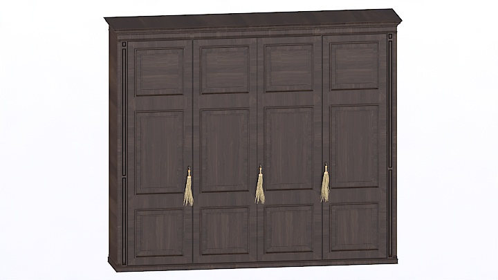 渲染模型_衣柜111