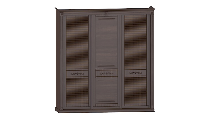 渲染模型_衣柜125