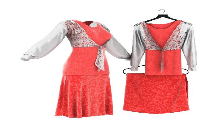 渲染模型_衣物011