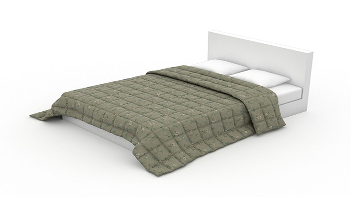 渲染模型_被子014