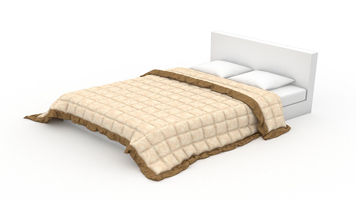 渲染模型_被子018