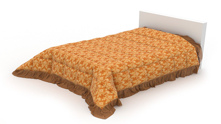 渲染模型_被子023