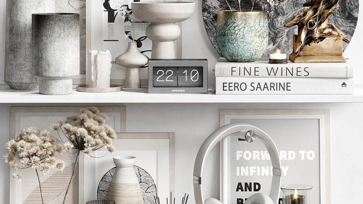 渲染模型_装饰品合集003