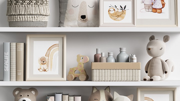 渲染模型_装饰品合集004