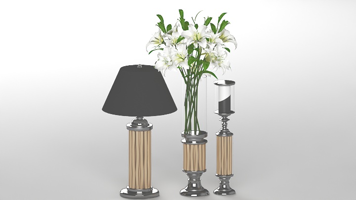 渲染模型_装饰摆件024