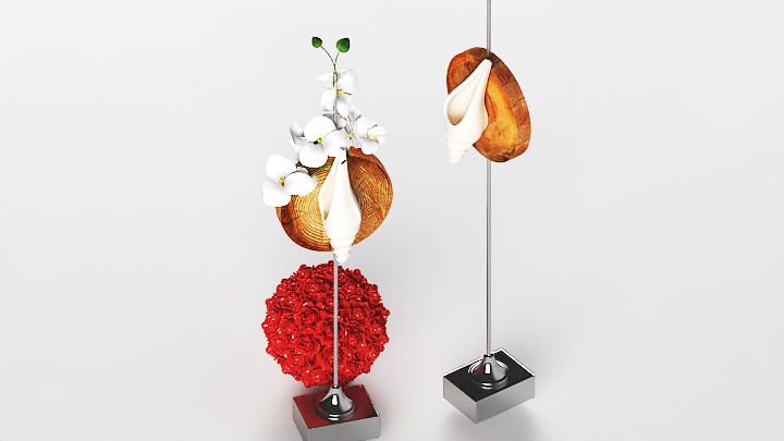 渲染模型_装饰摆件064