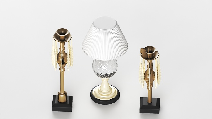 渲染模型_装饰摆件068