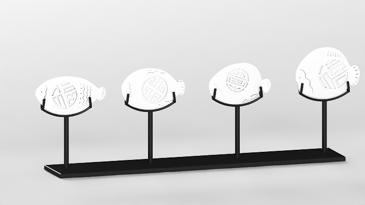 渲染模型_装饰摆件086