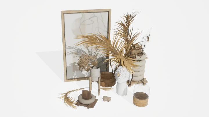 渲染模型_装饰画137