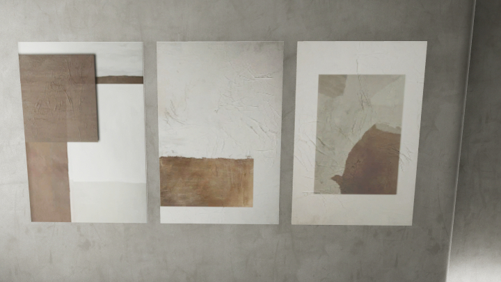 渲染模型_装饰画墙饰003