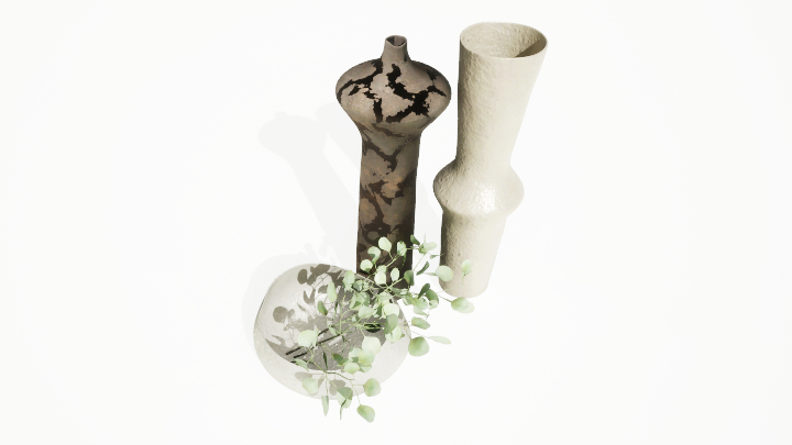 渲染模型_装饰花瓶033