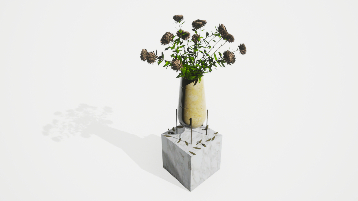 渲染模型_装饰花瓶063