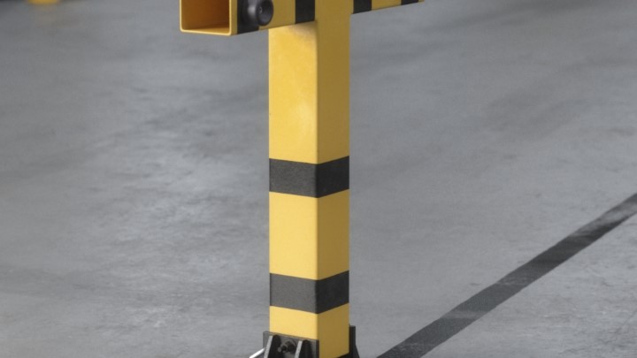 渲染模型_警示杆001