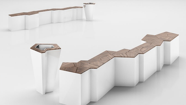 渲染模型_设施椅007