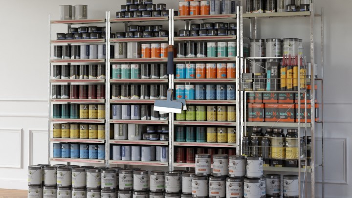 渲染模型_超市商品货柜006