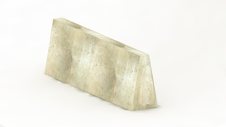 渲染模型_路障008