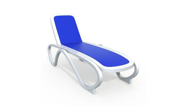 渲染模型_躺椅048