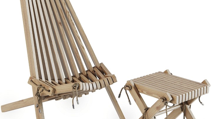 渲染模型_躺椅052