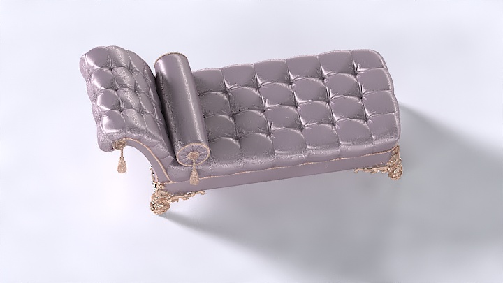 渲染模型_躺椅061