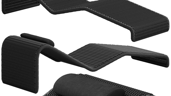 渲染模型_躺椅062