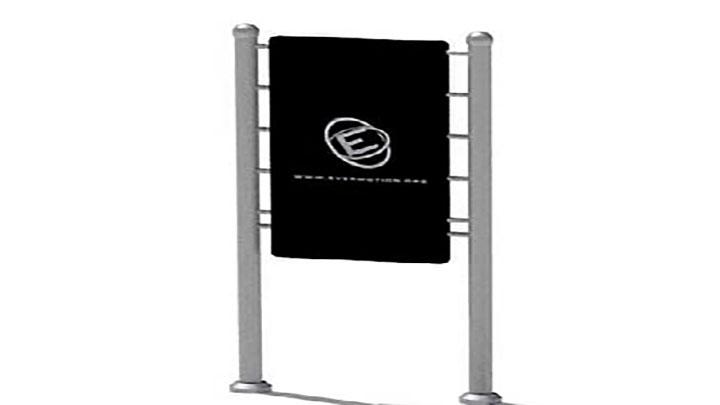 渲染模型_车站牌007