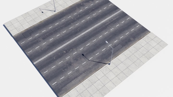 渲染模型_道路组件016