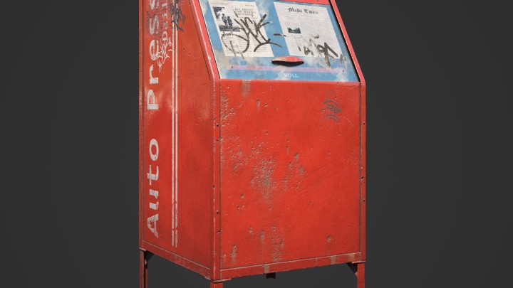 渲染模型_邮箱017