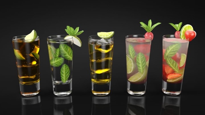 渲染模型_酒吧饮料003