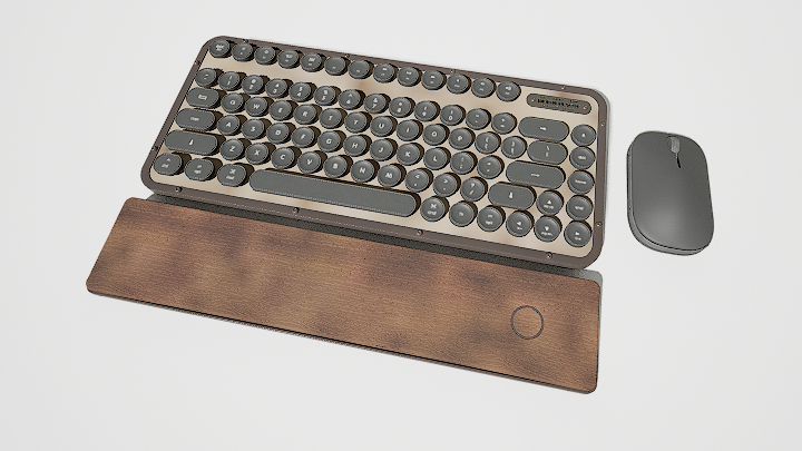 渲染模型_键盘007