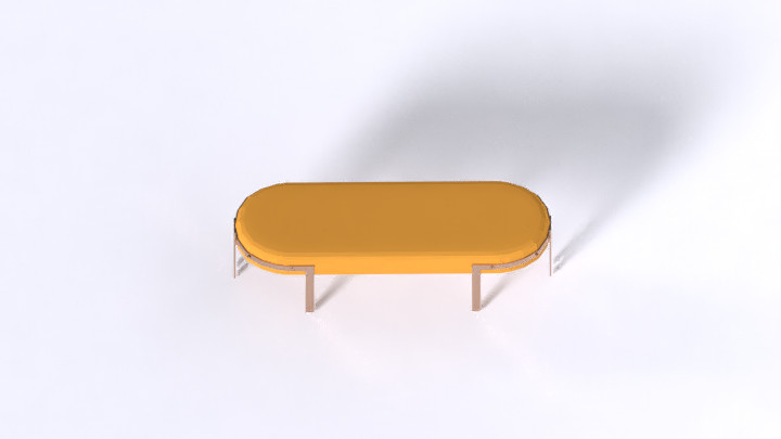 渲染模型_长凳031