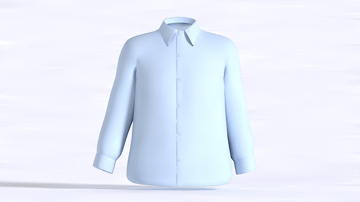 渲染模型_长袖006