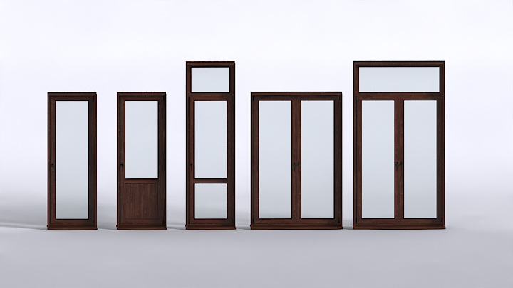 渲染模型_门窗019