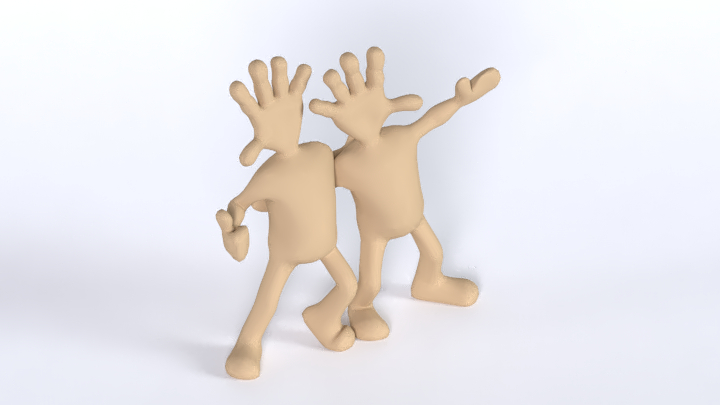 渲染模型_雕塑072