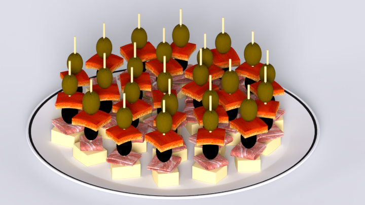 渲染模型_零食008