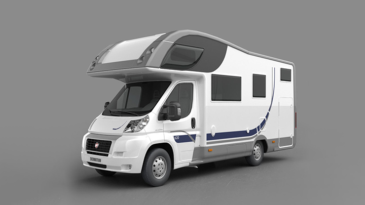 渲染模型_露营车001