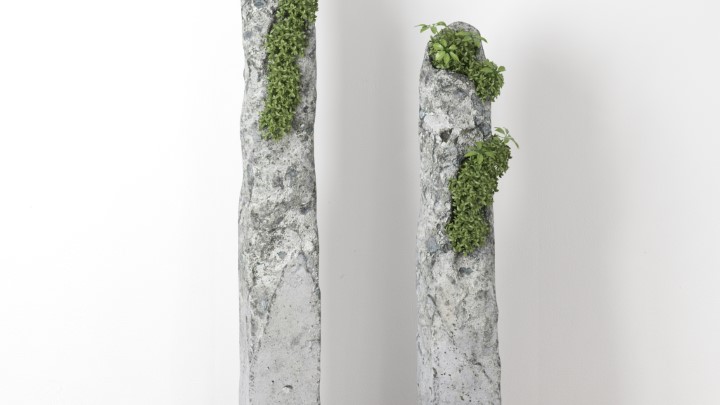 渲染模型_青苔石柱001