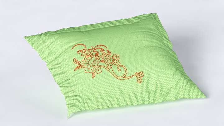 渲染模型_靠枕024