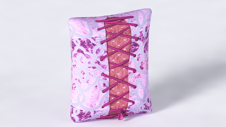 渲染模型_靠枕041