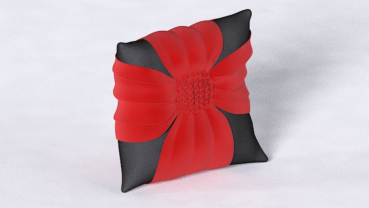 渲染模型_靠枕069