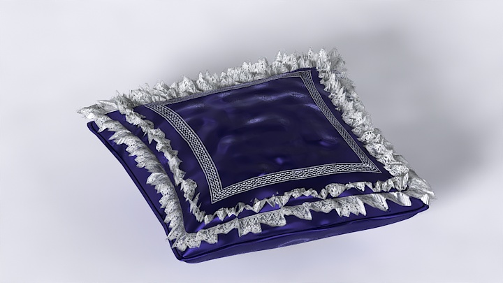 渲染模型_靠枕090