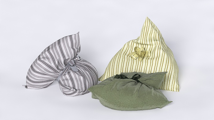 渲染模型_靠枕095