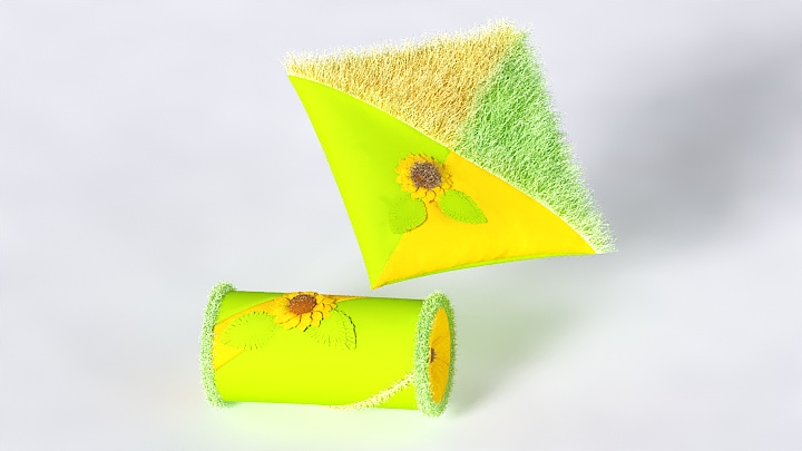 渲染模型_靠枕101