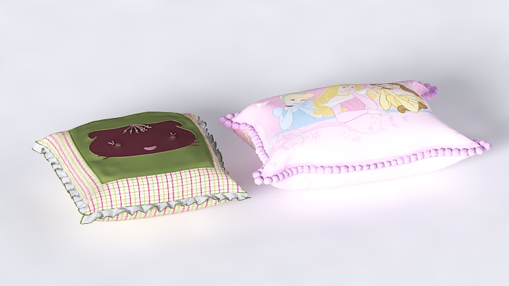 渲染模型_靠枕103