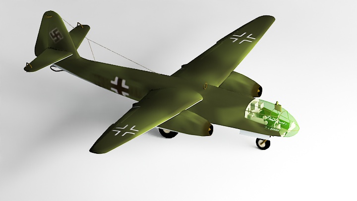 渲染模型_飞机029