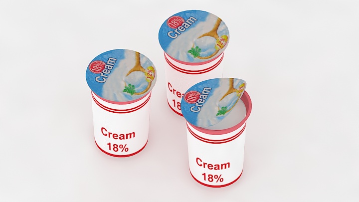 渲染模型_食品011