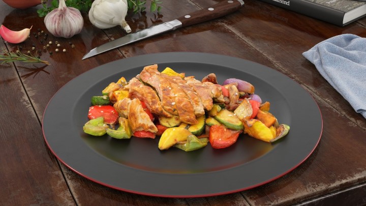 渲染模型_食物114