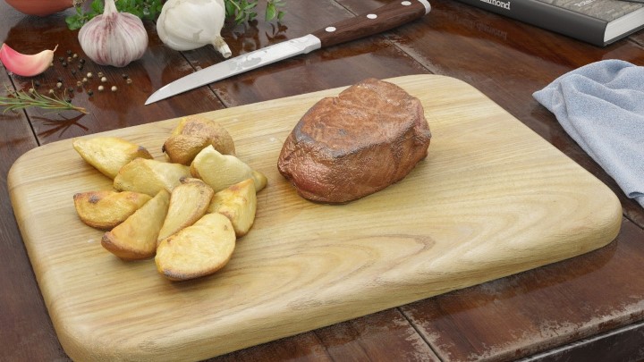 渲染模型_食物118